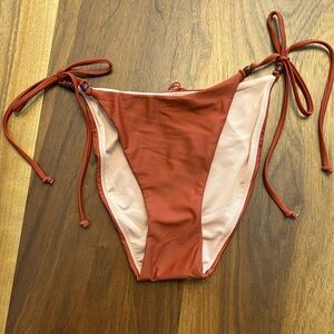 JCrew hipster tie bikini bottom